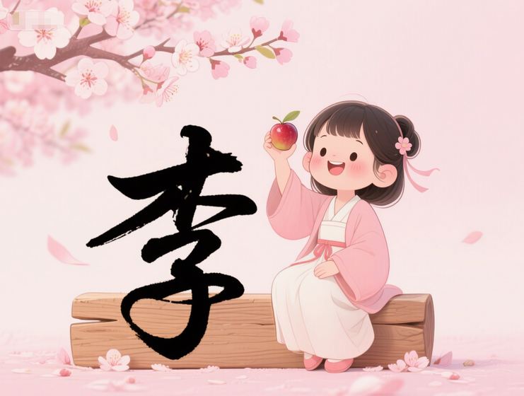 李姓女孩名字優雅大方，古韻新聲皆入畫卷中