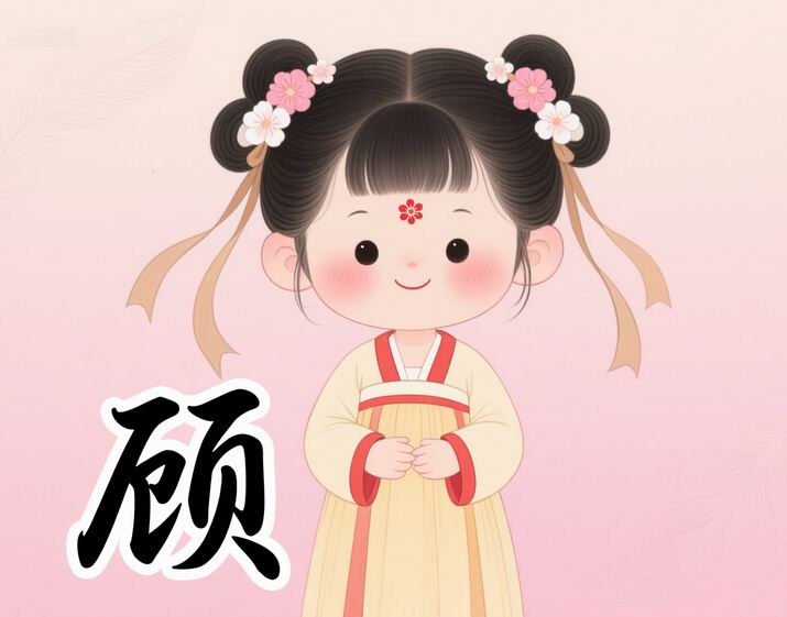 姓顧的女孩名字小清新,顧姓起名女孩寶寶圖片