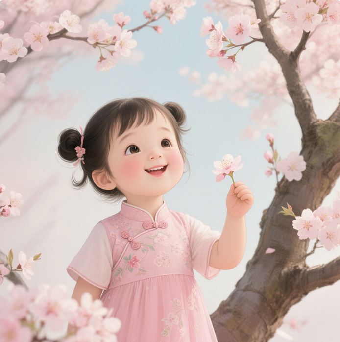 姓沐好聽稀少的名字女寶寶圖片