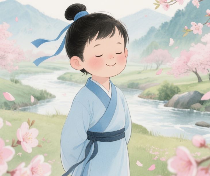 含蓄美好的寶寶名，寓意清澈，一生向陽